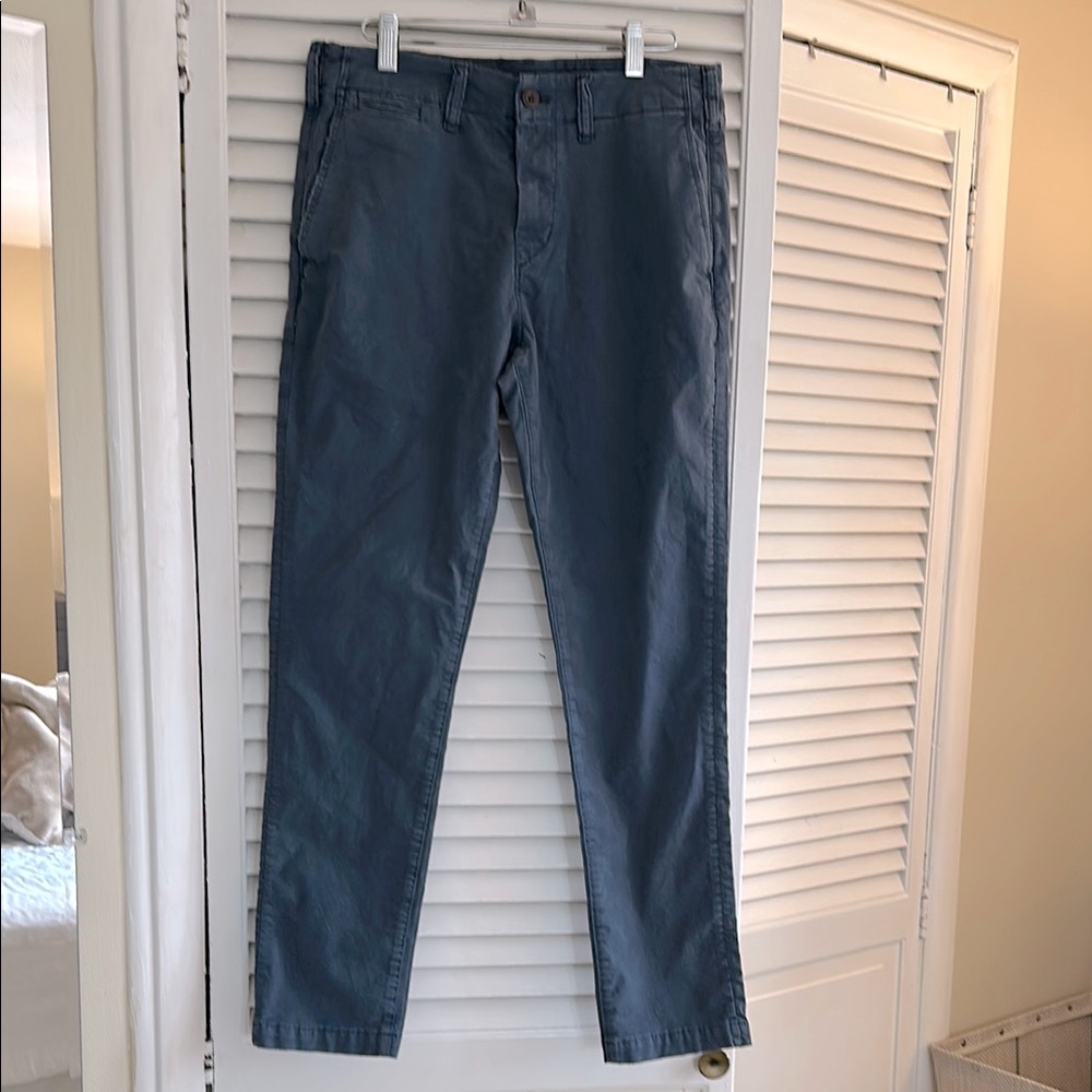 Men's American Eagle Navy Khaki Pants, Size 30x32
